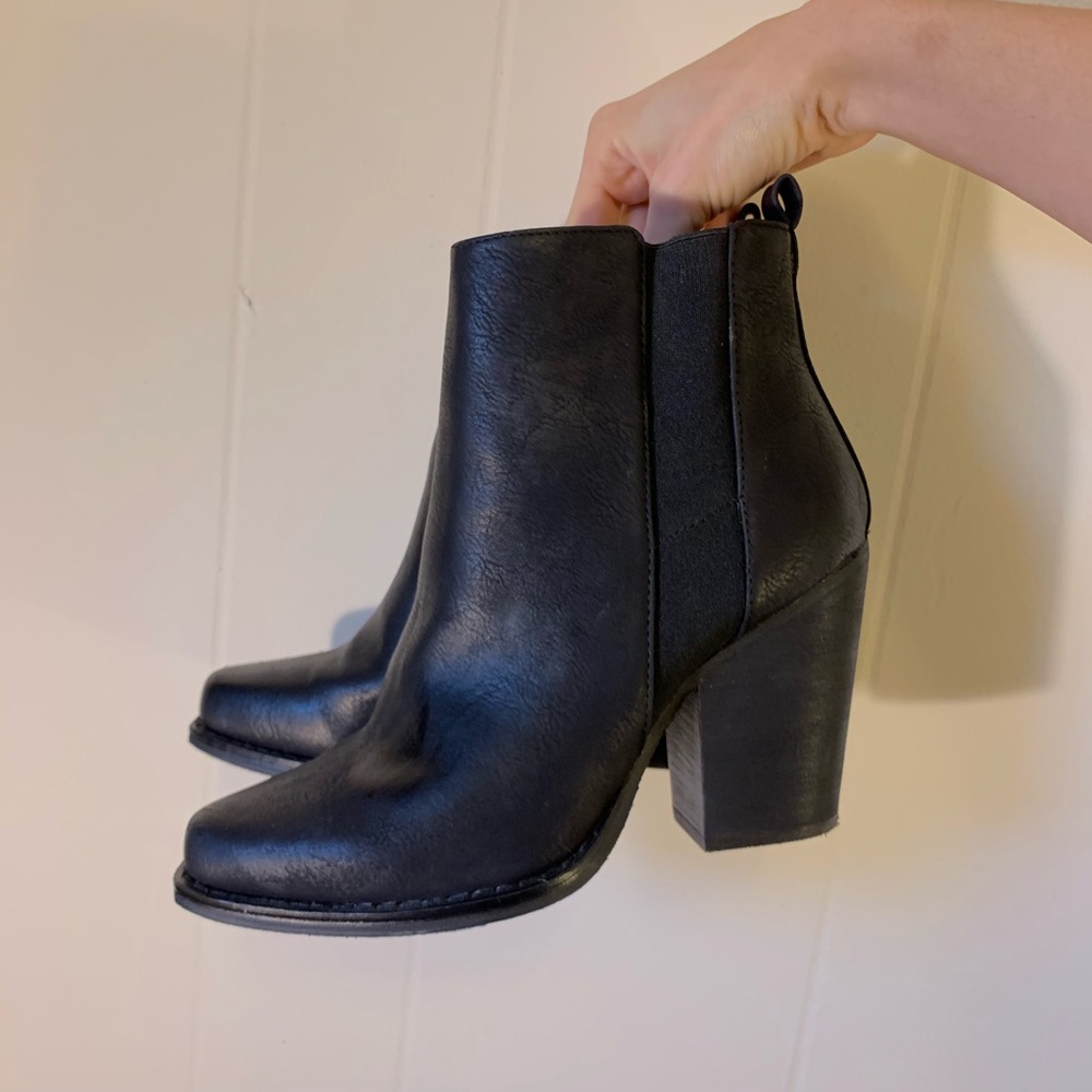 Vegan Leather Boots